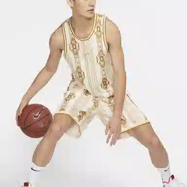 Nike Dri-Fit Basketball Jersey Off-White