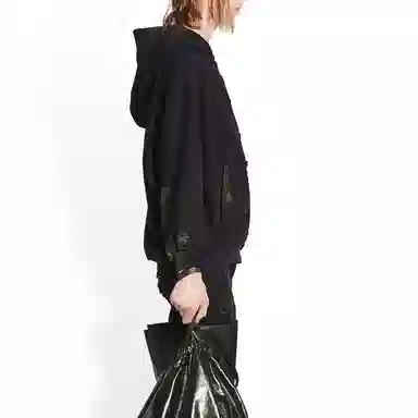 Balenciaga SS23 Logo Zip Hoodie