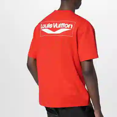 Louis Vuitton FW23 Logo T-Shirt Orange
