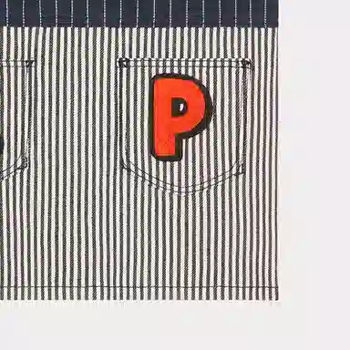 KENZO SS24 Logo Stripe Polo Dress Navy Kids