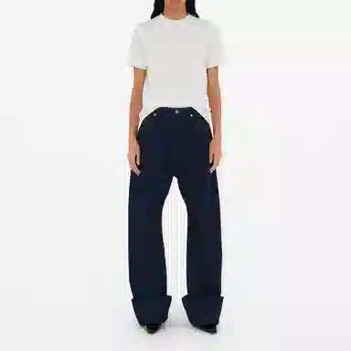 Burberry Logo Print T-Shirt White