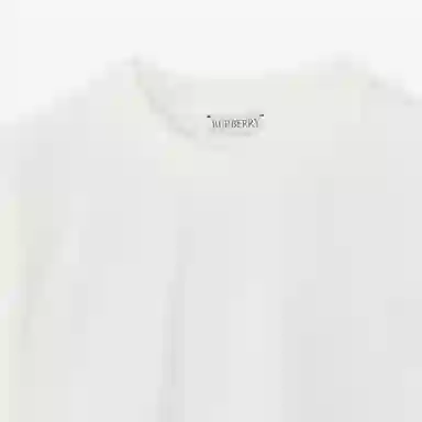 Burberry Logo Print T-Shirt White