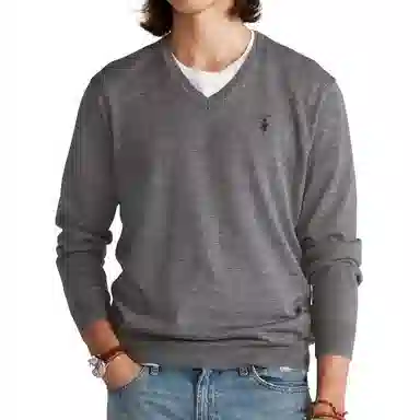 Polo Ralph Lauren V-Neck Sweater Grey
