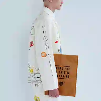 HUMAN MADE FW23 Blazer White