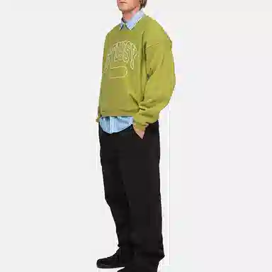 Stussy FW23 Varsity Oversized Crew