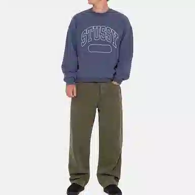 Stussy FW23 Varsity Oversized Crew