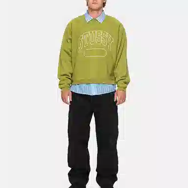 Stussy FW23 Varsity Oversized Crew