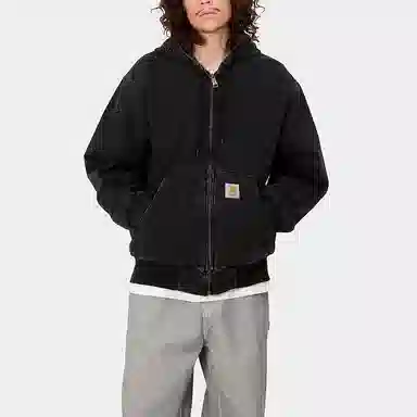Carhartt WIP Active Jacket Stonewashed Black
