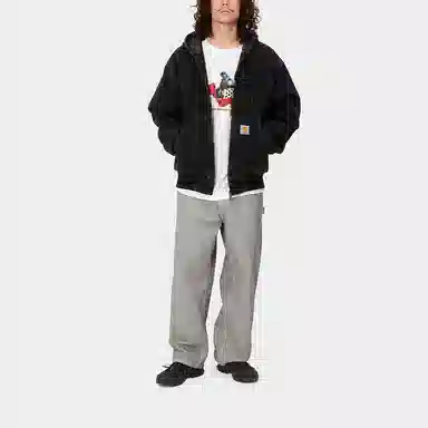 Carhartt WIP Active Jacket Stonewashed Black