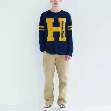 HUMAN MADE FW23 KNIT SWEATER 1 Logo