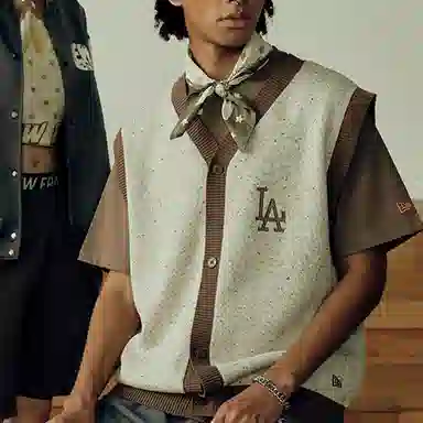 New Era x MLB SS24 Ivory Vest