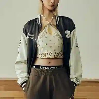 New Era SS24 Navy Baseball Jacket