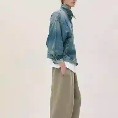 Fear of God Essentials Denim Jacket Med Wash