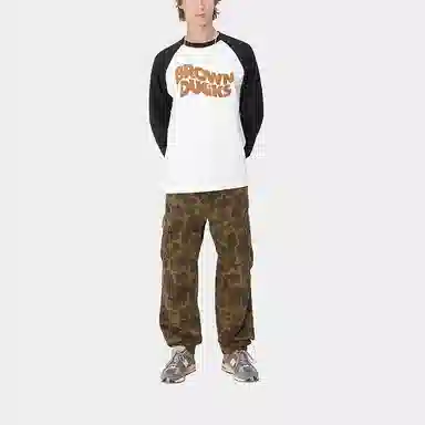 Carhartt WIP FW24 LS Brown Ducks Baseball T-S T
