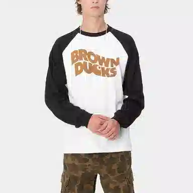 Carhartt WIP FW24 LS Brown Ducks Baseball T-S T