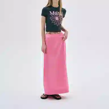 Mardi Mercredi FlowerMardi Charcoal Pink