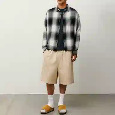 Stussy SS25 HEAVY JERSEY SHORT logo