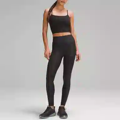 lululemon Wunder Train High-Rise Tight 28" Foil Black