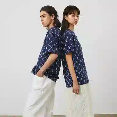 MLB Monogram Boston Red Sox T-shirt Navy