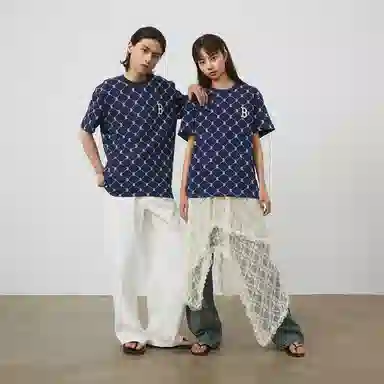 MLB Monogram Boston Red Sox T-shirt Navy