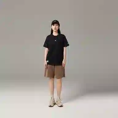 New Era x MLB Yankees Logo Tee Black