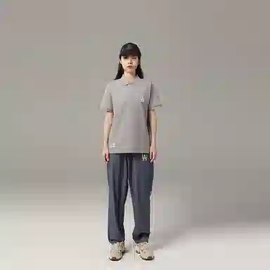 New Era Los Angeles Dodgers Polo Grey