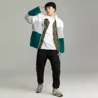 New Balance Colorblock Zip Jacket