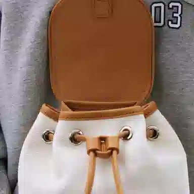 MLB Monogram Backpack Cream