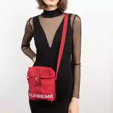 Supreme Field Side Bag Red