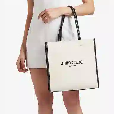 Jimmy Choo Logo Tote
