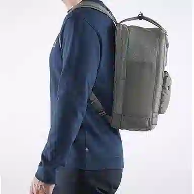 Fjallraven Re-Wool Laptop Rucksack Grey
