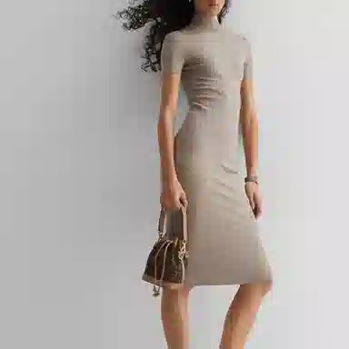 Fendi Mon Tresor Small Bucket Bag Brown