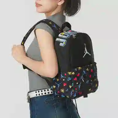 Jordan Backpack Black Multicolor