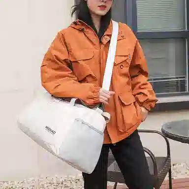 行途 大容量干湿分离 牛津布 健身包 大号 男女同款情侣款 蓝色/绿色/白色/粉色/黑色