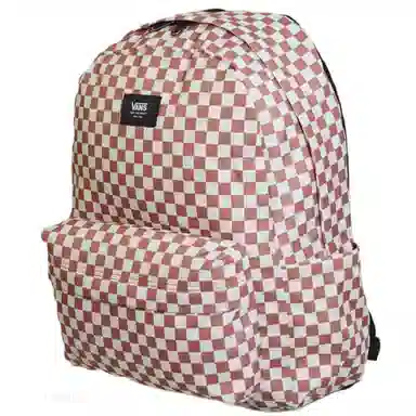 Vans Old Skool Check Backpack Pink