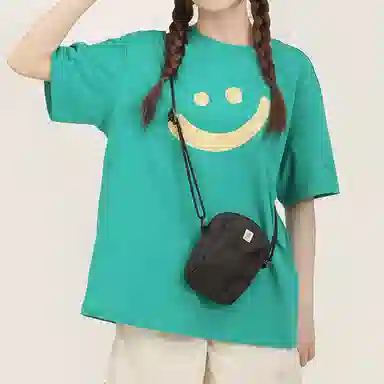 云朵工厂 种子轻便时尚百搭 聚酯纤维 斜挎包 女款