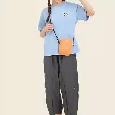 云朵工厂 种子轻便时尚百搭 聚酯纤维 斜挎包 女款