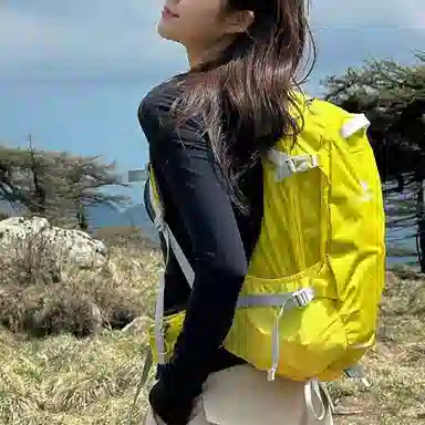 CAMEL Backpack Lemon Yellow