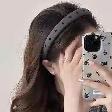 贯古今 乖巧千金高级感海绵女气质蝴蝶结 发箍 女款