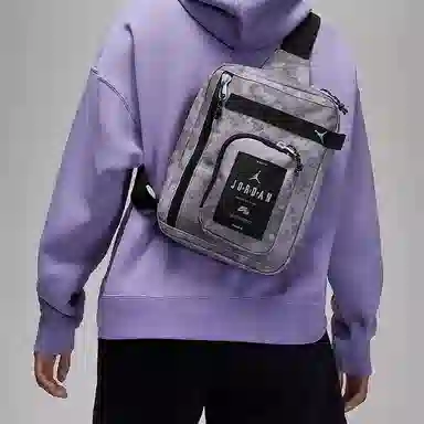 Jordan Crossbody Bag Grey/Black