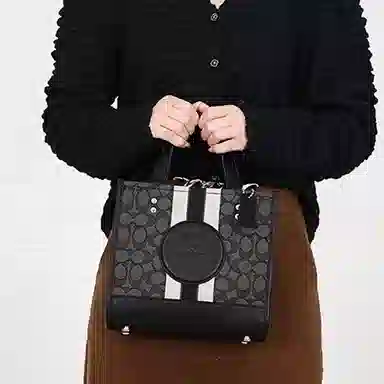 COACH Dempsey 22 Logo Tote