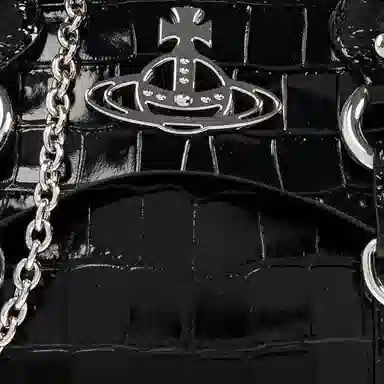 Vivienne Westwood Classic Saturn Logo Mini Handbag