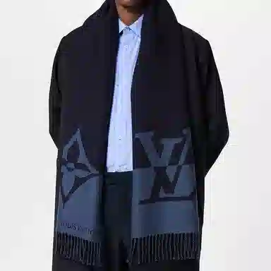 Louis Vuitton Scarf Blue