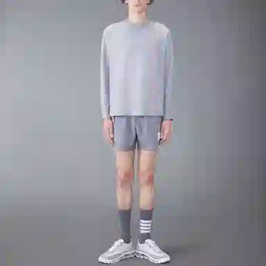 THOM BROWNE Rwb Stripe Cotton T-Shirt T