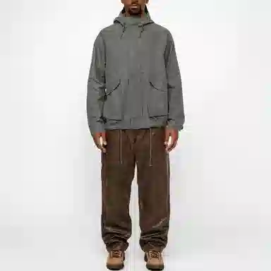 Stussy Short Parka Waxed Linen