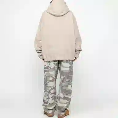 Stussy Short Parka Waxed Linen