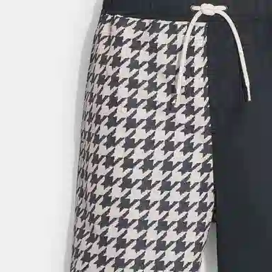 COACH Printed Mid-Rise Shorts Black