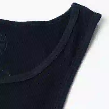Chrome Hearts FW23 Logo Crewneck Tank Black