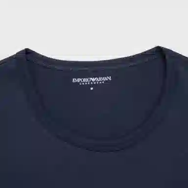 Emporio Armani Logo Print T-Shirt Set Navy