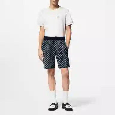 Louis Vuitton SS24 Letter Print T-Shirt White